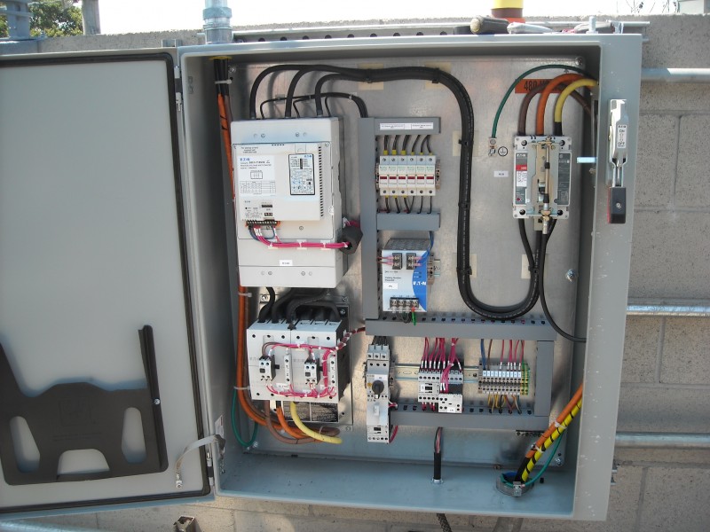 Finished Motor Control with 400AMP 480V Digital Controller Wilmington CA
